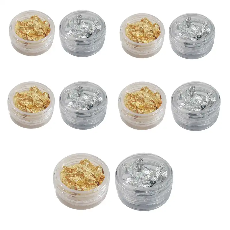 فویل ناخن مدل M-75 مجموعه 10 عددی