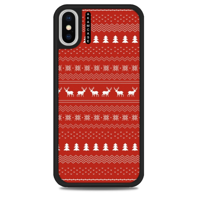 کاور آکام مدل AMCWAX-CHRISTMAS21 مناسب برای گوشی موبایل اپل iPhone X/Xs