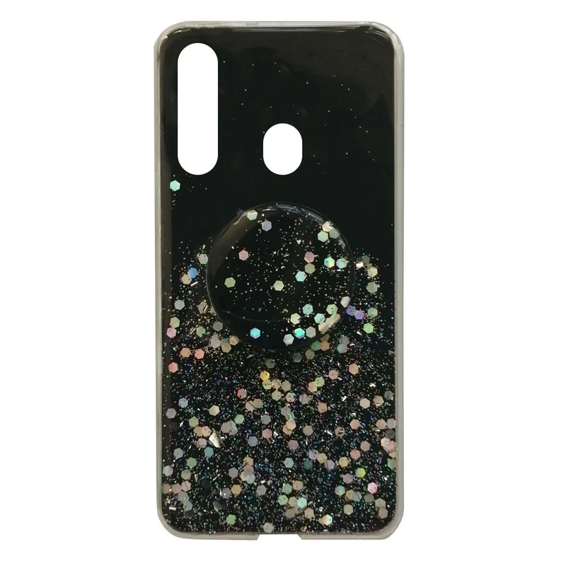 کاور طرح اکلیلی کد S1220 مناسب برای گوشی موبایل سامسونگ Galaxy A10S به همراه پایه نگهدارنده
