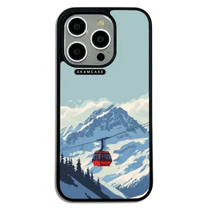 AKAM AMC-WA15PRO-MOUNTAINS-14 Cover For Apple iPhone 15 Pro