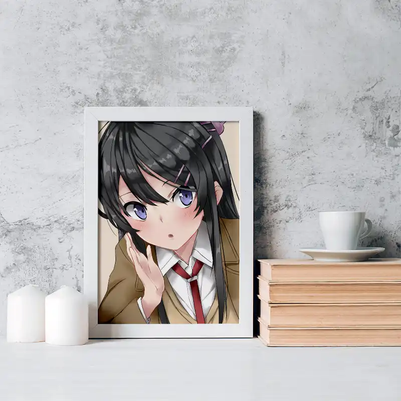 تابلو خندالو مدل مای انیمه بانی گرل سنپای کد 16411