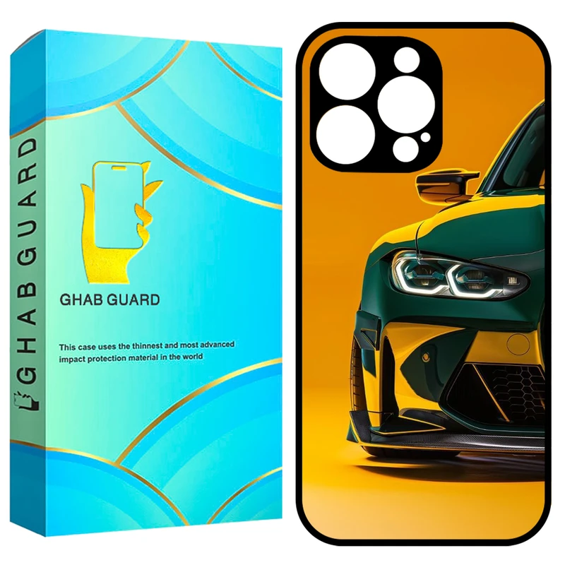 کاور قاب گارد طرح ماشین مدل GCHP16P مناسب برای گوشی موبایل اپل iPhone 16 Pro