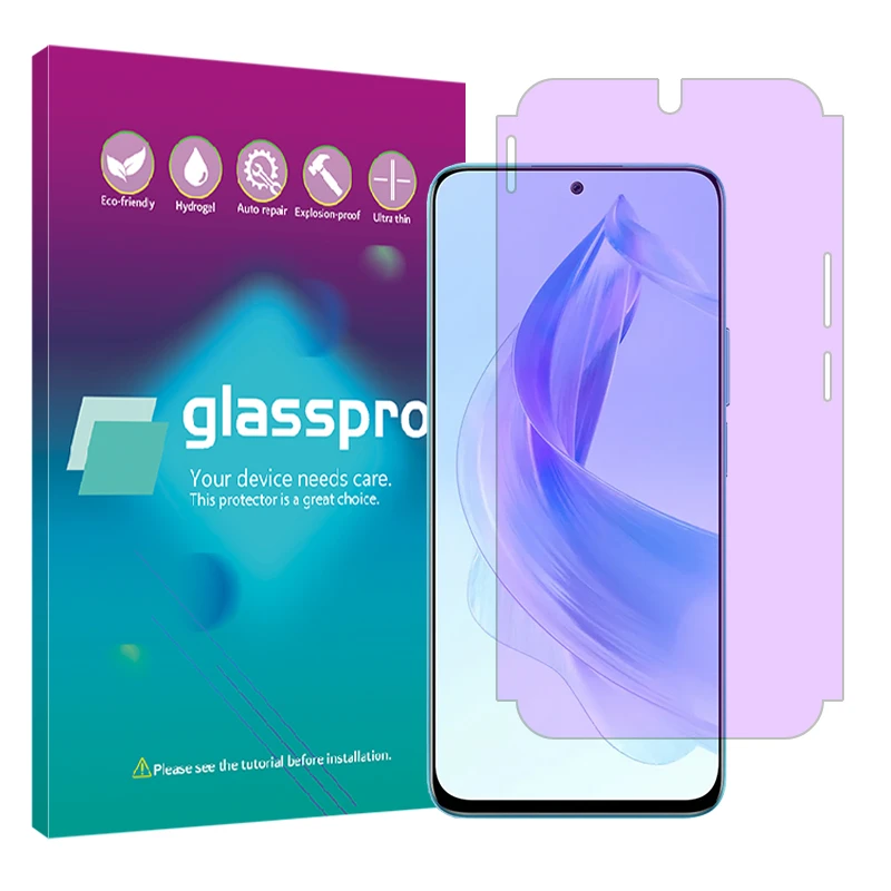 محافظ صفحه نمایش آنتی پرپل گلس پرو مدل Eye Care مناسب برای گوشی موبایل آنر 90 Lite