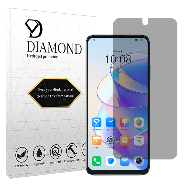 محافظ صفحه نمایش حریم شخصی دیاموند مدل Tough مناسب برای گوشی موبایل آنر X7a