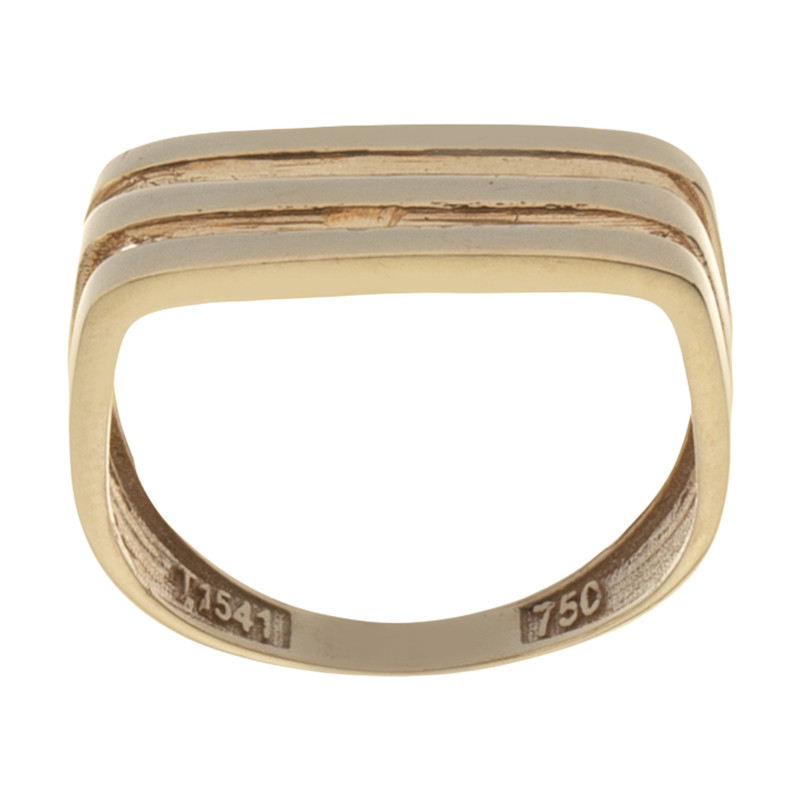 انگشتر طلا 18 عیار زنانه میو گلد مدل GD1180-55
