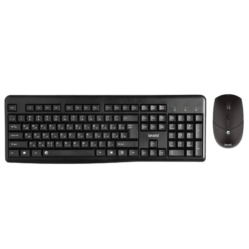  کیبورد و ماوس بیسیم بیاند مدل BEYOND BMK-2320RF