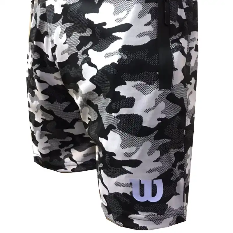 شلوارک ورزشی مردانه ویلسون مدل Sitra طرح چریکی کد 3