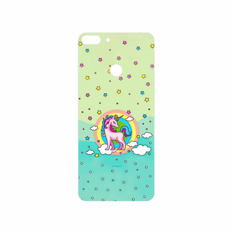 برچسب پوششی ماهوت مدل Rainbow unicorn adventure مناسب برای گوشی موبایل هوآوی P Smart