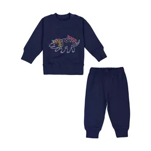 ست سویشرت و شلوار نوزادی آدمک مدل 2171234-59