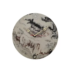 ساعت دیواری مدل سنگ مصنوعی کد 101