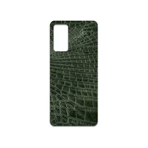 MAHOOT Green-Crocodile-Leather Cover Sticker for Xiaomi Redmi Note 11 Pro 5G
