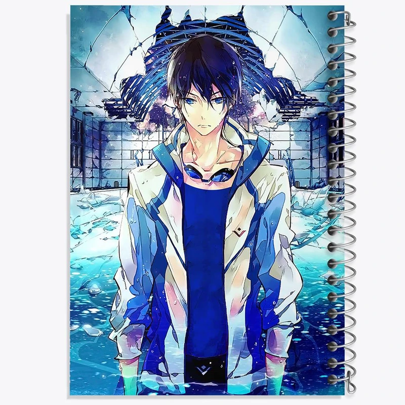 دفتر نت موسیقی 50 برگ خندالو مدل هاروکا انیمه فری تیل Fairy Tail کد 15619