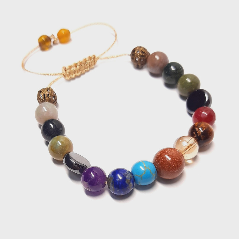 دستبند مدل هفت چاکرا