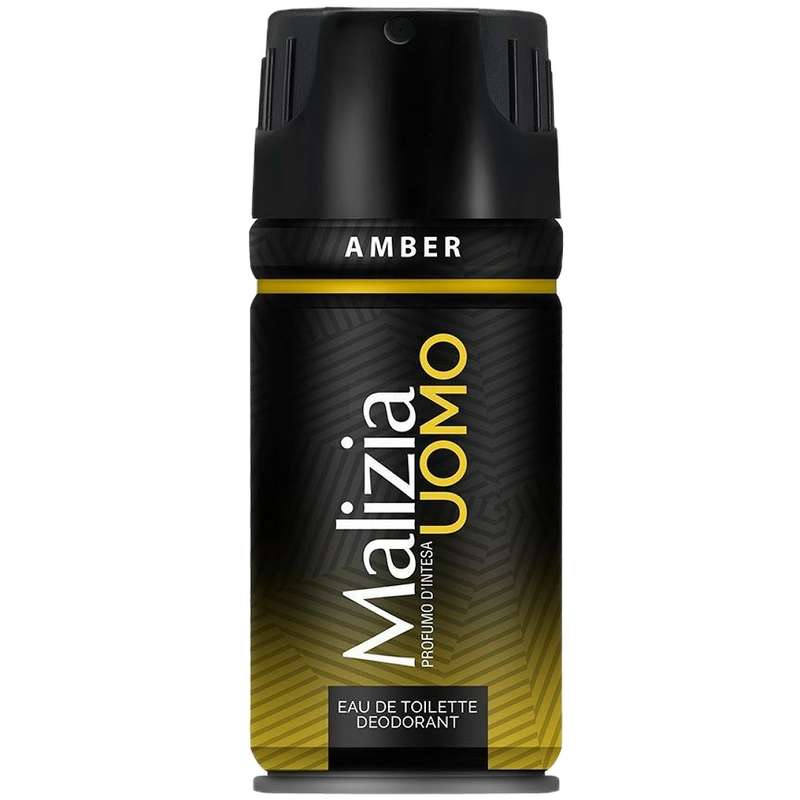 اسپری بدن مالیزیا مدل AMBER حجم 150 میلی لیتر