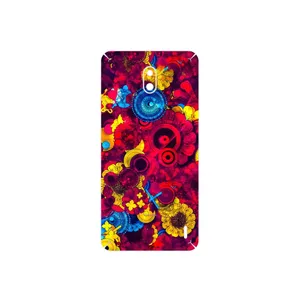 MAHOOT Vector Flower Garden Digital Art Cover Sticker for Nokia 2