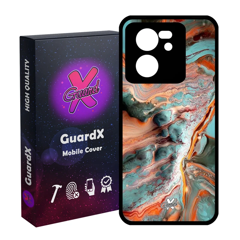 کاور گارد ایکس طرح ماربل مدل Glass10281 مناسب برای گوشی موبایل شیائومی 13T/13T Pro/Redmi K60 Ultra