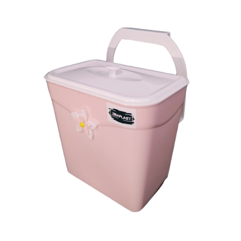 سطل زباله کابینتی زیبا پلاست مدل دیبا