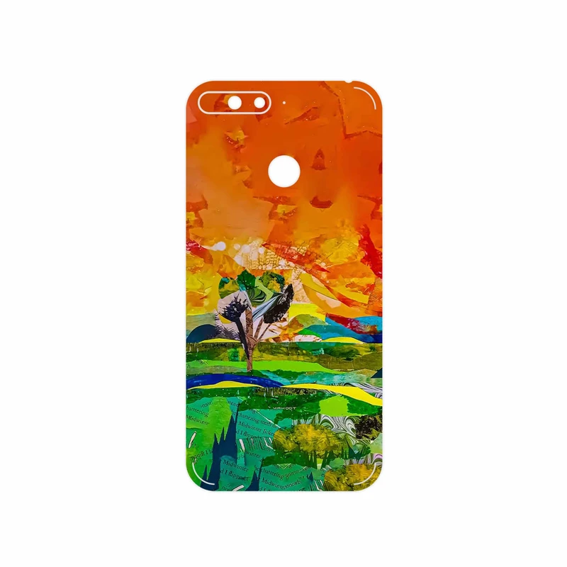 برچسب پوششی ماهوت مدل Collage of Painting مناسب برای گوشی موبایل هوآوی Y6 Prime 2018