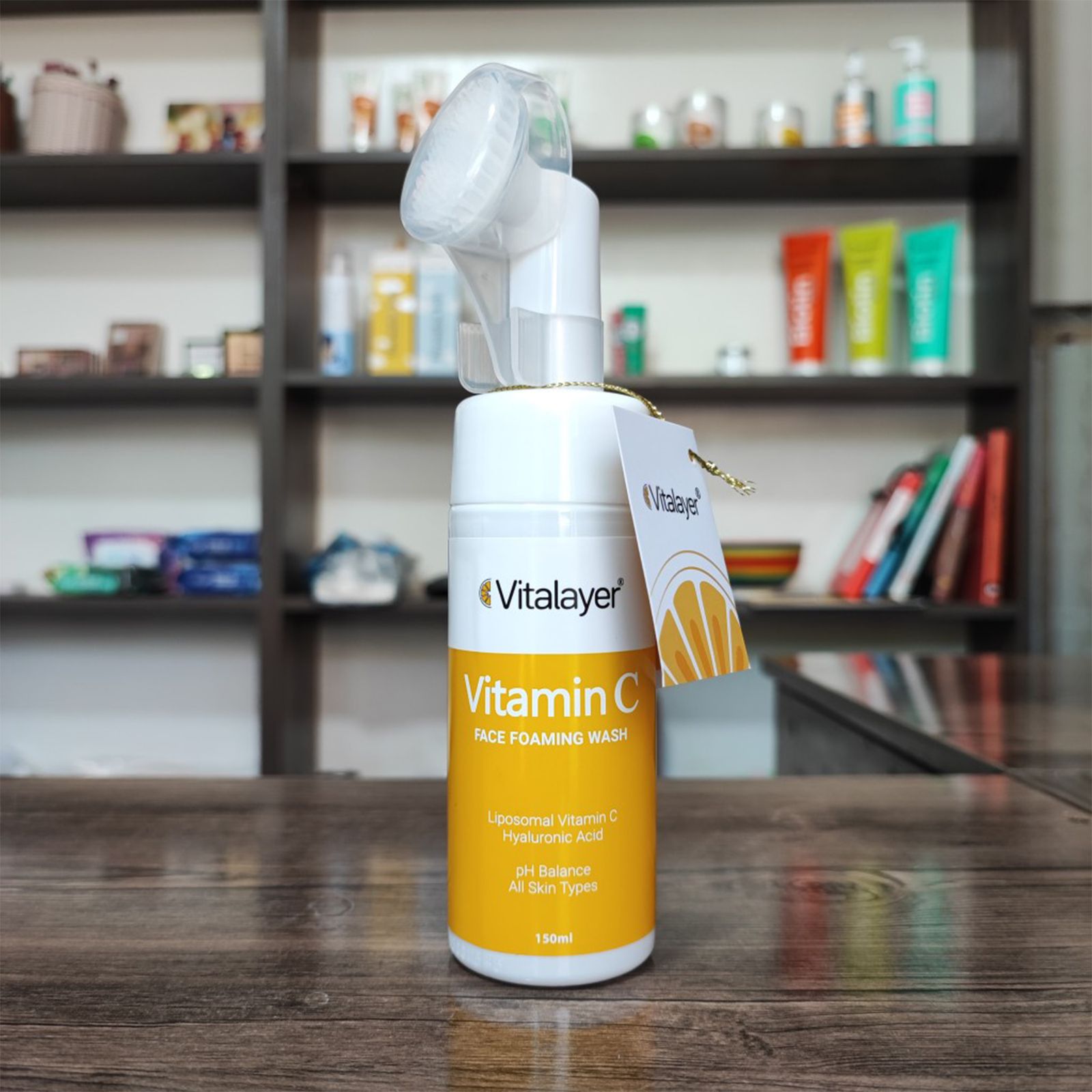 فوم شست‌وشوی صورت ویتالیر مدل VITAMIN C حجم 150 میلی‌لیتر -  - 6
