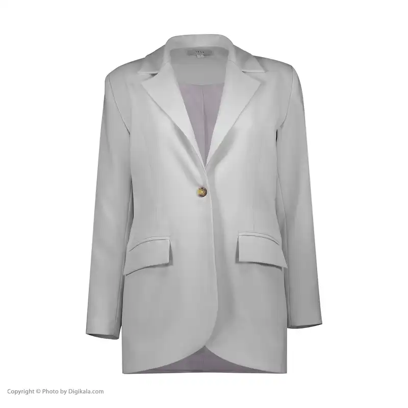 کت زنانه یله مدل W5693000BL رنگ طوسی روشن