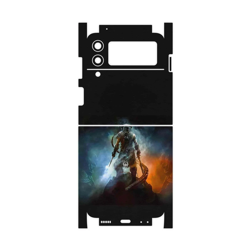 برچسب پوششی ماهوت مدل Skyrim Game Series-FullSkin مناسب برای گوشی موبایل سامسونگ Galaxy Z Flip3 5G