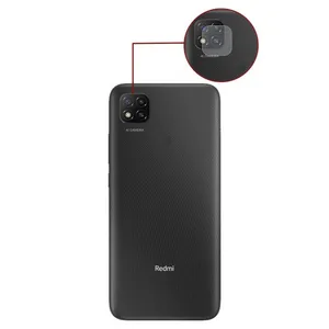 محافظ لنز دوربین شیشه ای مدل تمپرد مناسب برای گوشی موبایل شیائومی Redmi 9C