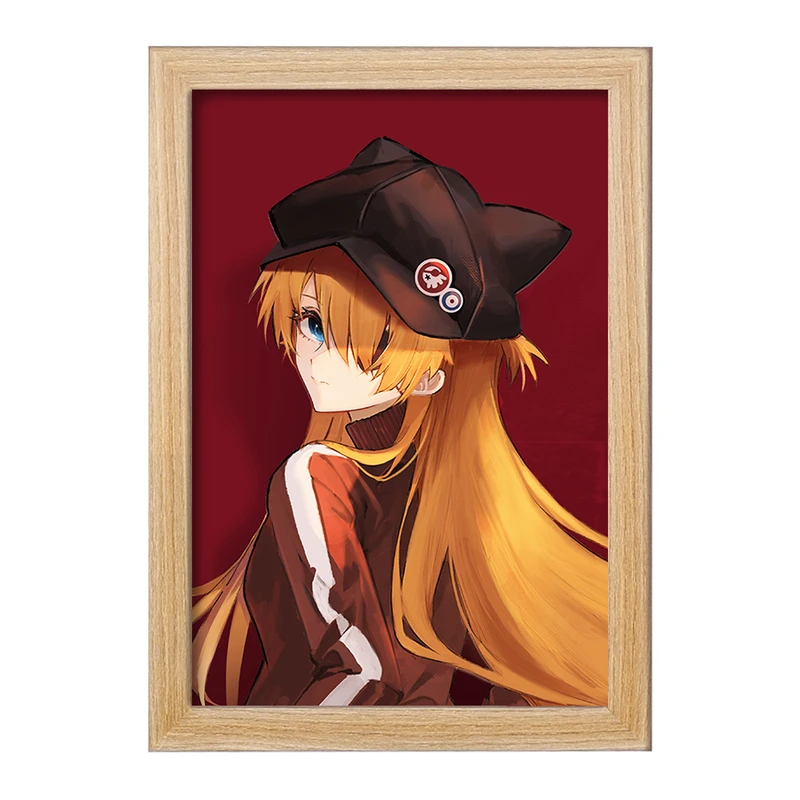 تابلو خندالو مدل آسوکا چان انیمه اونگلیون  کد 13795