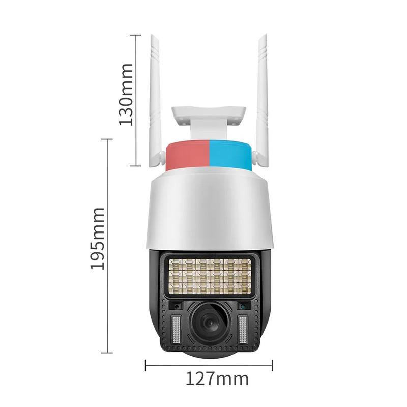دوربین مداربسته تحت شبکه مدل V380 C166-HD 5MP