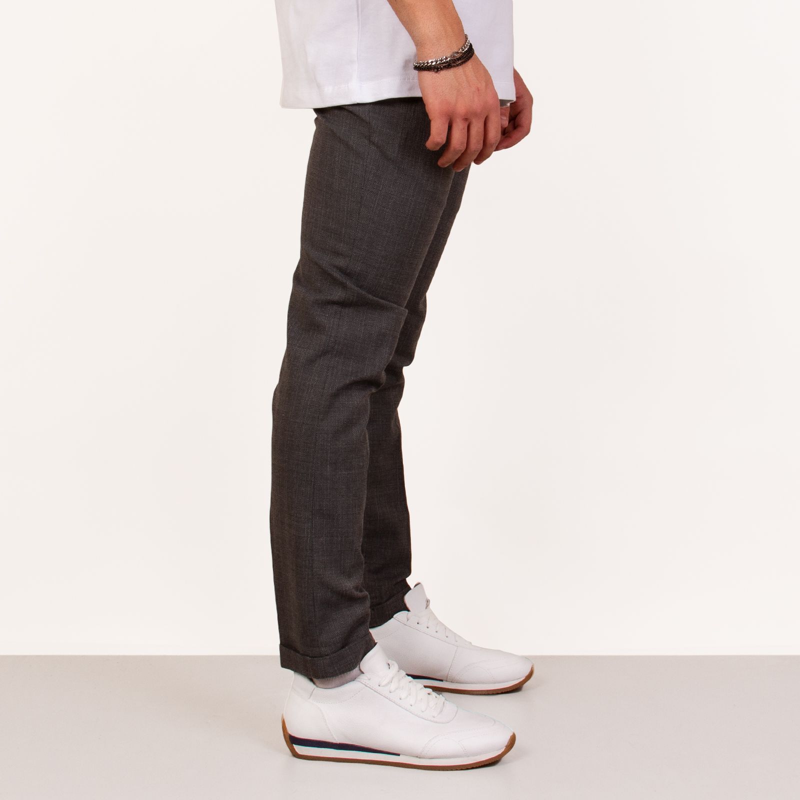 شلوار مردانه ان سی نو مدل فاستونی ال سی رنگ مشکی - - 49