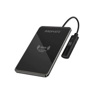 شارژر بی سیم پرومیت مدل Auracard-15w