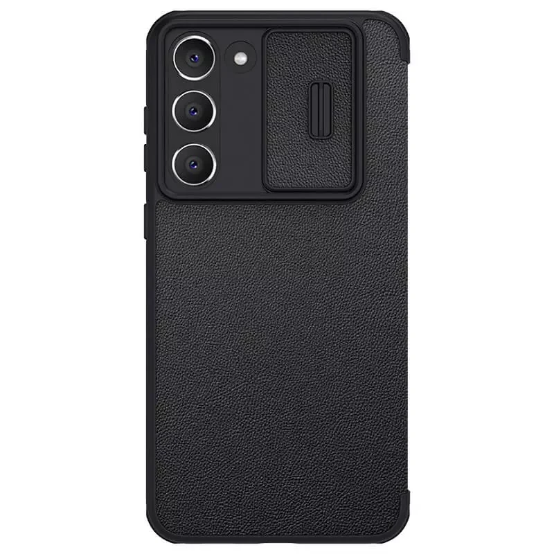کیف کلاسوری نیلکین مدل Qin Pro Plain Cloth مناسب برای گوشی موبایل سامسونگ Galaxy S23 Plus (S23+)