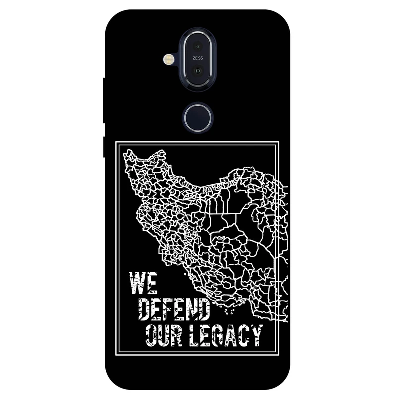 کاور مگافون طرح ایران مدل 1886 مناسب برای گوشی موبایل نوکیا 8.1 / X7     