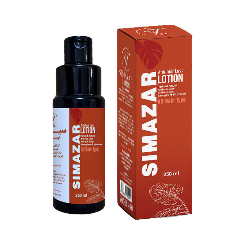 لوسیون مو سیمازر مدل گیاهی حجم 250 میلی لیتر