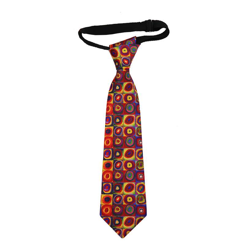 کراوات پسرانه مدل واسیلی کاندینسکی کد 14225