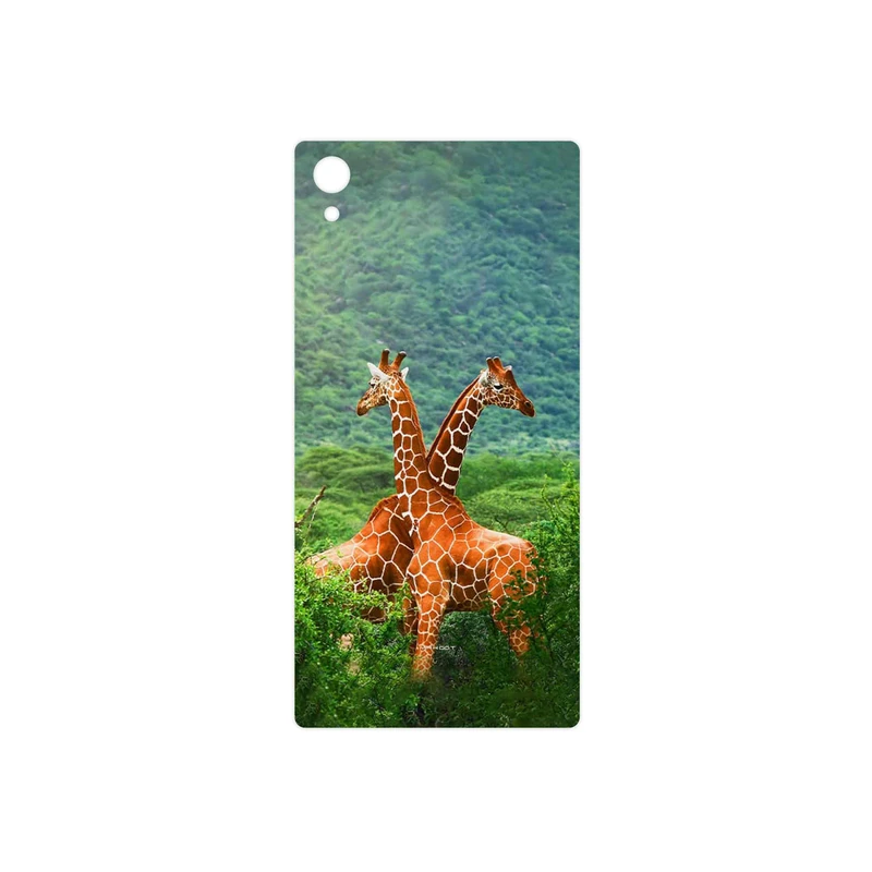 برچسب پوششی ماهوت مدل Giraffe مناسب برای گوشی موبایل سونی Xperia Z5