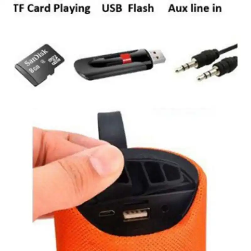 اسپیکر بلوتوثی قابل حمل مدل 2BAND