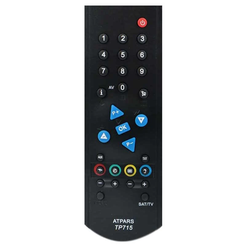 ریموت کنترل تلویزیون مدل TP715
