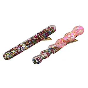 گیره مو زنانه مدل kh280 بسته 2 عددی