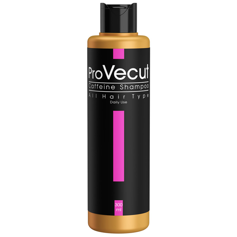 شامپو تقویت کننده و ضد ریزش مو پرو ویکات مدل CAFFEINE حجم 300 میلی لیتر