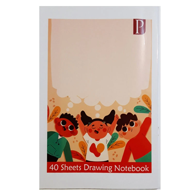 دفتر نقاشی 40 برگ پارانوت مدل پسرانه طرح بازی