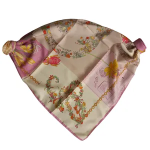 روسری زنانه گوچی مدل مینی ابریشم توییل فانتزی عروسکی کد 1