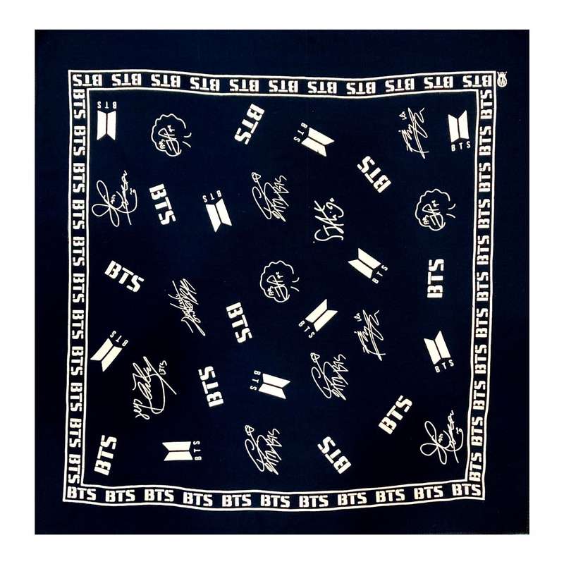 دستمال سر و گردن مدل BTS G03