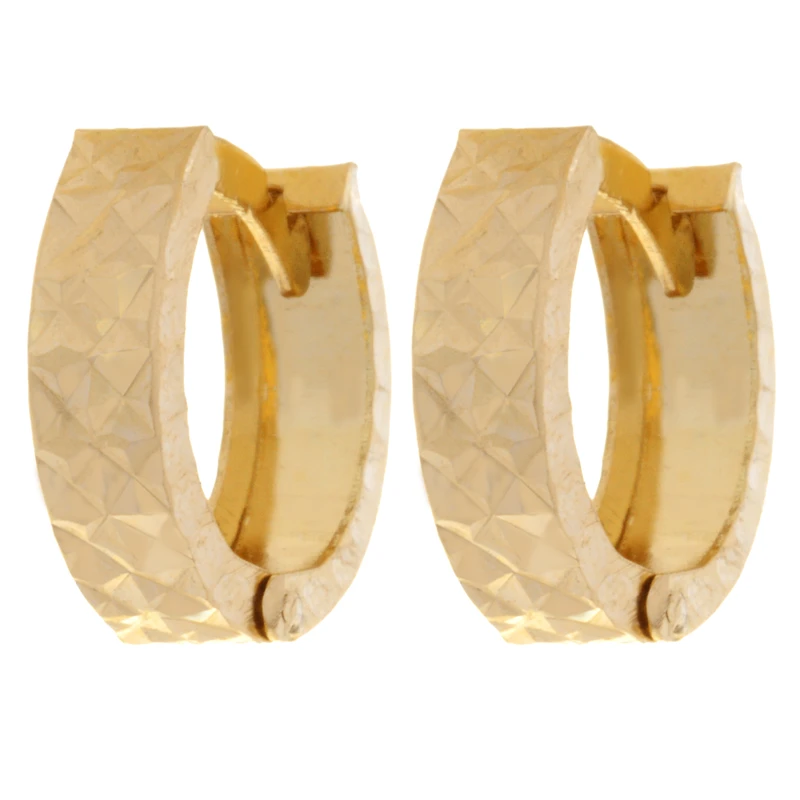 گوشواره طلا 18 عیار زنانه طلای مستجابی کد 06
