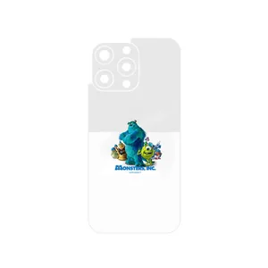 MAHOOT Monsters Inc Cover Sticker for Apple iPhone 15 Pro Max
