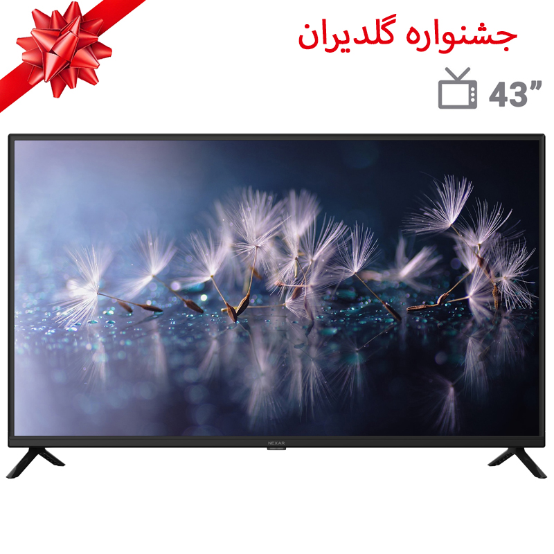 تلویزیون ال ای دی نکسار مدل NTV-H43C412N سایز 43 اینچ - مخصوص جشنواره گلدیران