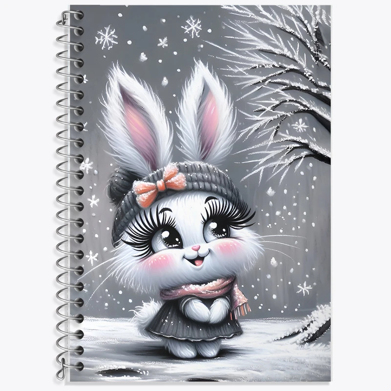 دفتر نت موسیقی 50 برگ خندالو طرح خرگوش کیوت کد F7206