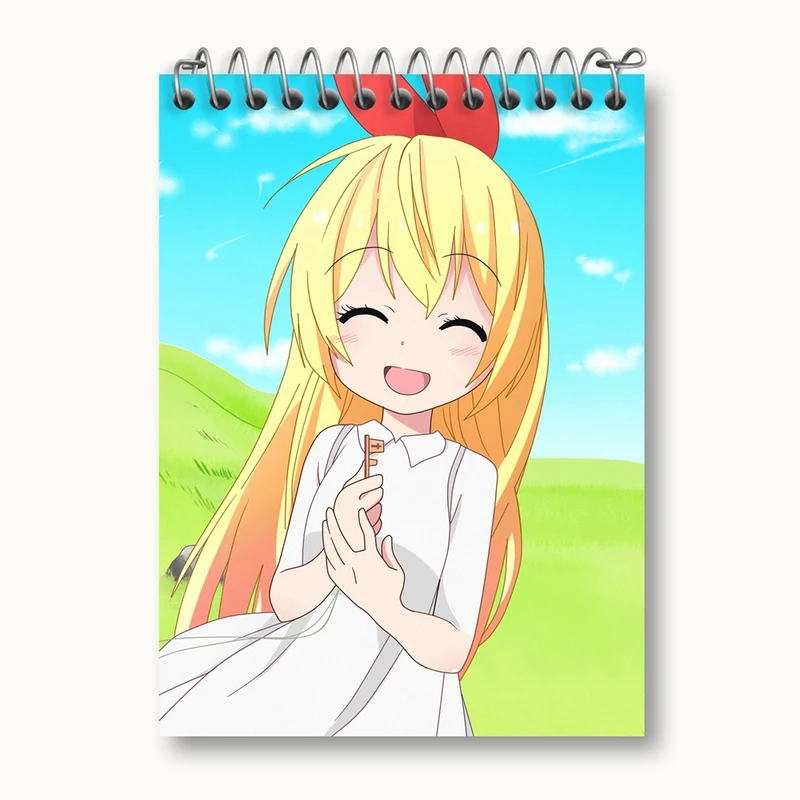 دفتر یادداشت 50 برگ خندالو مدل انیمه عشق دروغین کد 17199