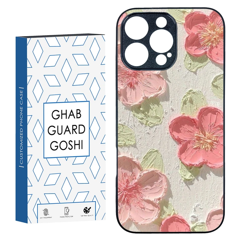 کاور قاب گارد گوشی طرح گل کد TPU-282 مناسب برای گوشی موبایل اپل Iphone 16 Pro Max