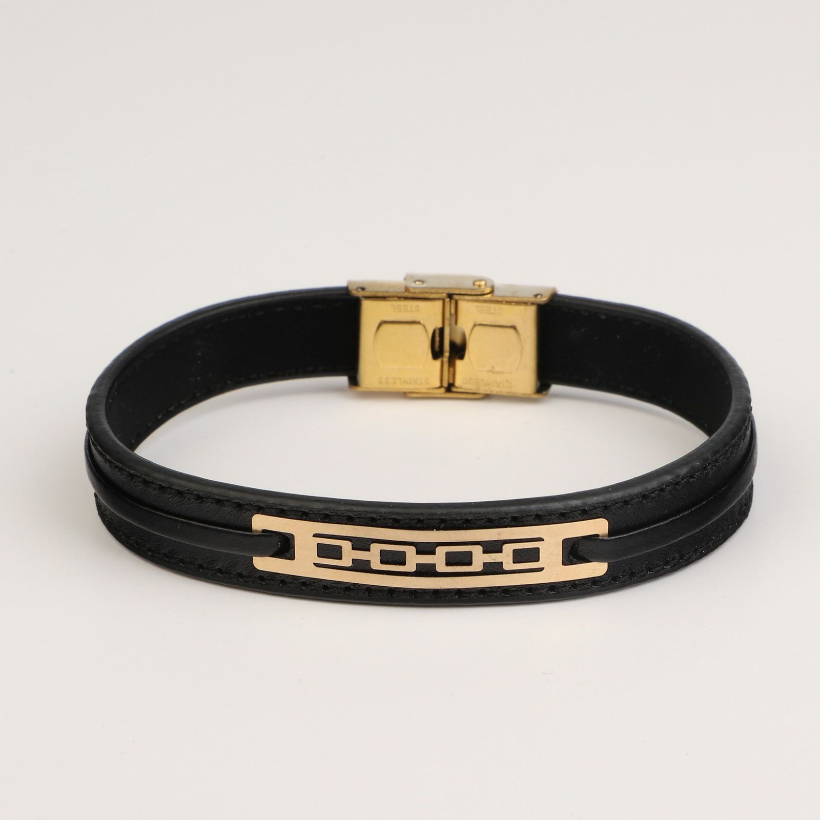 دستبند طلا 18 عیار مردانه مایا ماهک مدل MB1488 -  - 1
