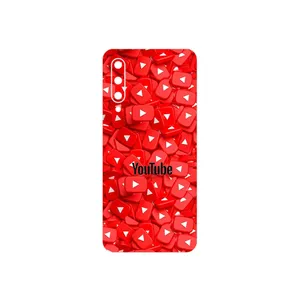 MAHOOT Youtube Cover Sticker for Xiaomi Mi 9 SE